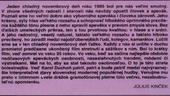 LP Karol Duchoň: Spomienka Na Karola