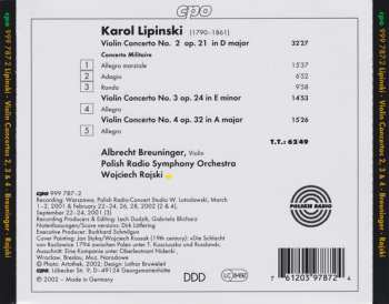 CD Wojciech Rajski: Violin Concertos 2, 3 & 4