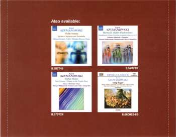 CD Karol Szymanowski: Symphonies Nos. 1 And 4