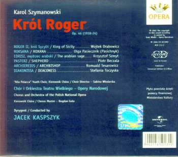 CD Karol Szymanowski: Krol Roger - Op. 46 (1918-24)