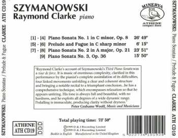 CD Karol Szymanowski: Sonatas 1, 2 & 3 / Prelude & Fugue
