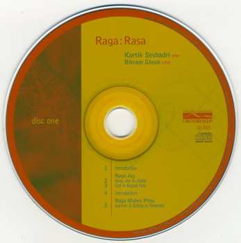 2CD Kartik Seshadri: Raga:Rasa - That Which Colors The Mind