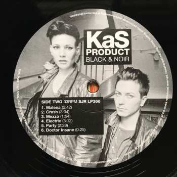 LP Kas Product: Black & Noir (Mutant Experimental Synth Punk From France 1980-83) LTD
