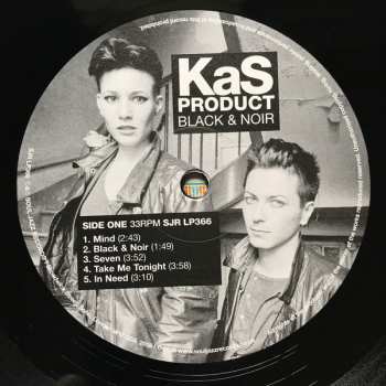 LP Kas Product: Black & Noir (Mutant Experimental Synth Punk From France 1980-83) LTD