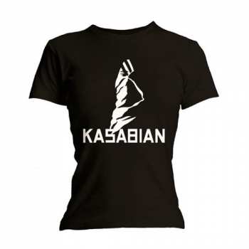 Merch Kasabian: Dames T-shirt Ultra Black 