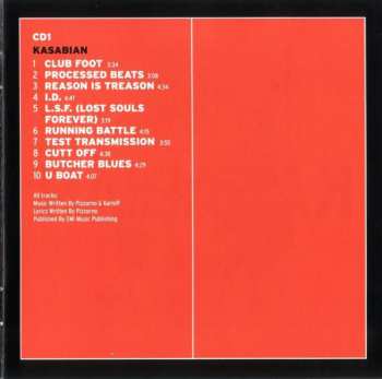 2CD Kasabian: Kasabian / Empire