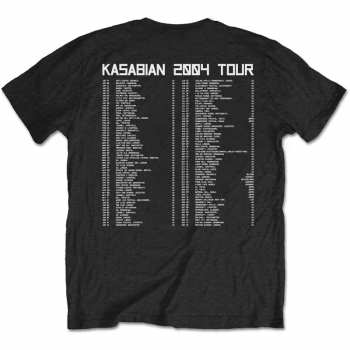 Merch Kasabian: Tričko Ultra Face 2004 Tour  S