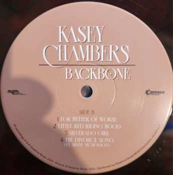 2LP Kasey Chambers: Backbone CLR