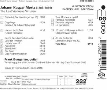 SACD Frank Bungarten: The Last Viennese Virtuoso