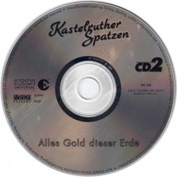 3CD/Doos Kastelruther Spatzen: Alles Gold Dieser Erde