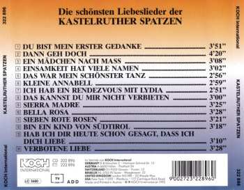 CD Kastelruther Spatzen: Die Schönsten Liebeslieder Der Kastelruther Spatzen