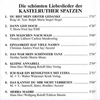 CD Kastelruther Spatzen: Die Schönsten Liebeslieder Der Kastelruther Spatzen
