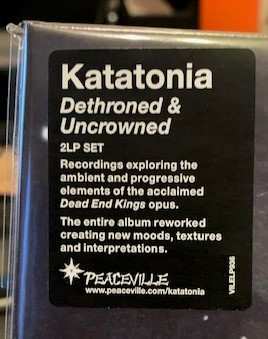 2LP Katatonia: Dethroned & Uncrowned LTD