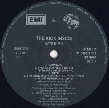 LP Kate Bush: The Kick Inside