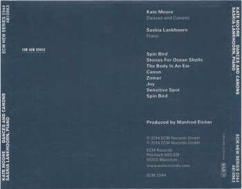 CD Kate Moore: Dances And Canons