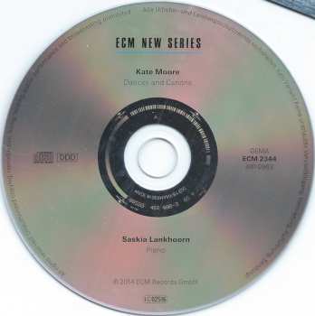 CD Kate Moore: Dances And Canons