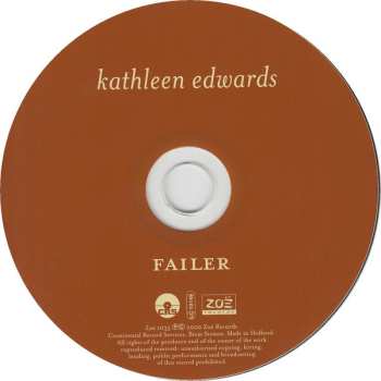 CD Kathleen Edwards: Failer