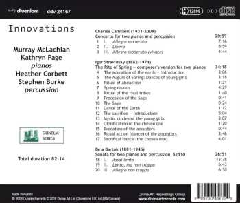 CD Murray McLachlan: Innovations