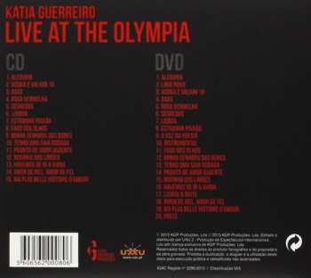 CD/DVD Katia Guerreiro: Live At The Olympia