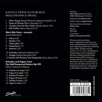 CD Katona Twins: Hollywood & Swing