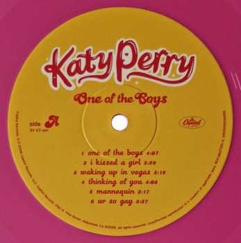 LP Katy Perry: One Of The Boys CLR