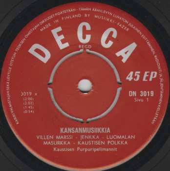 SP Kaustisen Purppuripelimannit: Kansanmusiikkia