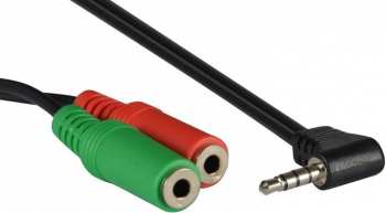 Audiotechnika KAW001 - ADAPTER 3,5 JACK 4 POL