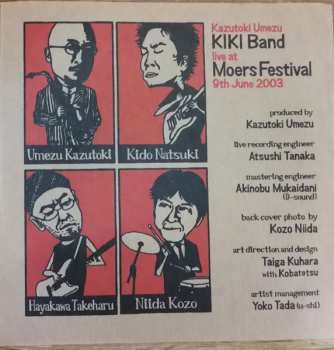 CD Kazutoki Umezu KIKI Band: Live At Moers Festival DIGI
