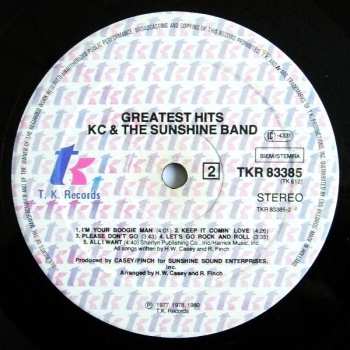 LP KC & The Sunshine Band: Greatest Hits