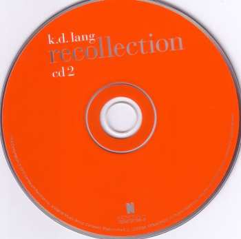 2CD k.d. lang: Recollection
