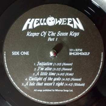 LP Helloween: Keeper Of The Seven Keys (Part I)