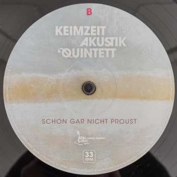 LP Keimzeit Akustik Quintett: Schon Gar Nicht Proust