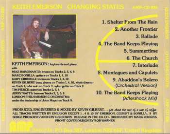 CD Keith Emerson: Changing States