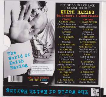 2CD Keith Haring: The World Of Keith Haring (Influences + Connections) DLX