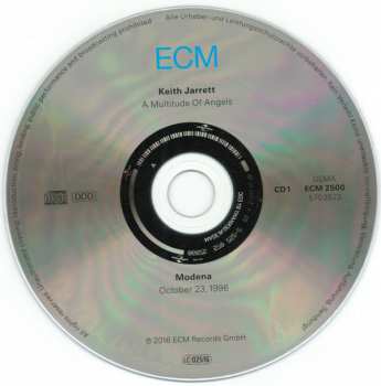 4CD/Doos Keith Jarrett: A Multitude Of Angels