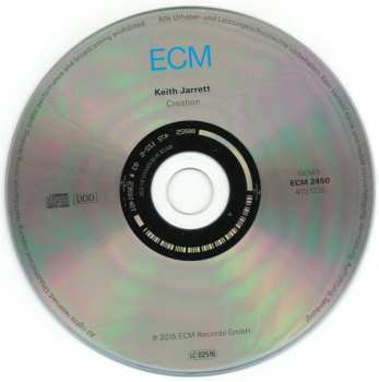 CD Keith Jarrett: Creation