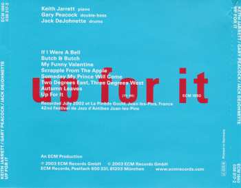 CD Jack DeJohnette: Up For It