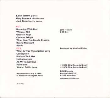 2CD Jack DeJohnette: Whisper Not (Live In Paris 1999)