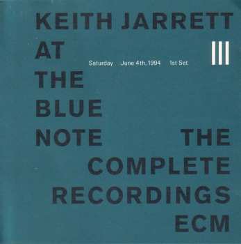 6CD/Doos Keith Jarrett: Keith Jarrett At The Blue Note - The Complete Recordings