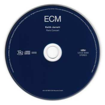CD Keith Jarrett: Paris Concert LTD