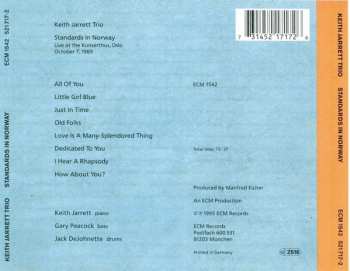 CD Keith Jarrett Trio: Standards In Norway