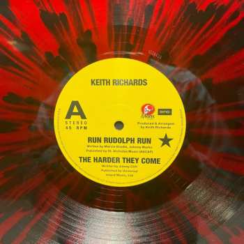 LP Keith Richards: Run Rudolph Run / The Harder They Come / Pressure Drop LTD | CLR