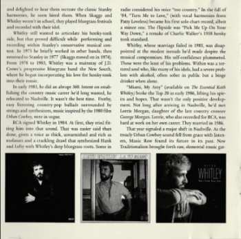 CD Keith Whitley: RCA Country Legends