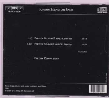 CD Johann Sebastian Bach: Partitas Nºs. 4 & 6