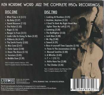 2CD Ken Nordine: Word Jazz (The Complete 1950s Recordings)