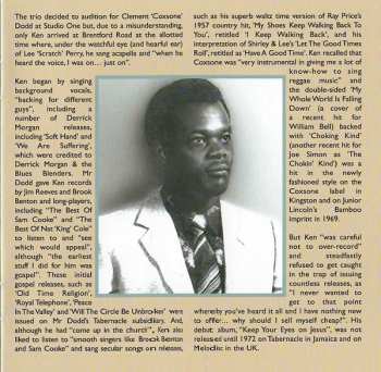 CD Ken Parker: Here Comes Ken Parker (Backed By Tommy McCook And The Supersonics)