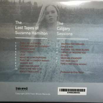 2CD Kendel Carson: The Lost Tapes Of Suzanna Hamilton With The Calgary Sessionss