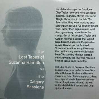 2CD Kendel Carson: The Lost Tapes Of Suzanna Hamilton With The Calgary Sessionss