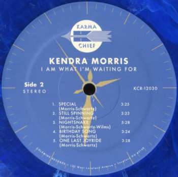 LP Kendra Morris: I Am What I'm Waiting For CLR | LTD