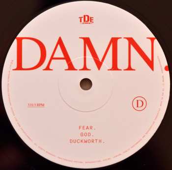 2LP Kendrick Lamar: Damn.